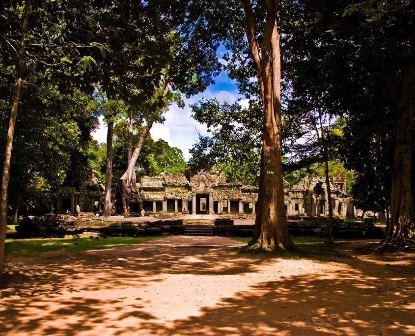De verborgen tempels van Angkor Tom