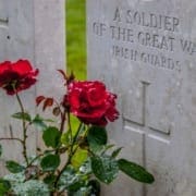 Een graf of het kerkhof van Villers-Bretonneux Een graf of het kerkhof van Villers-Bretonneux