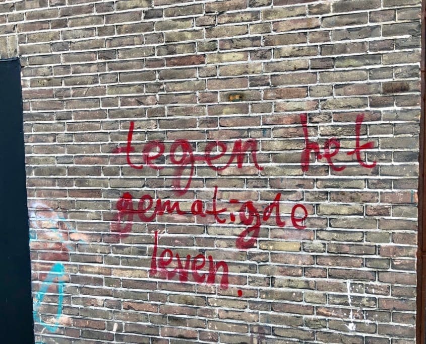 Streetart in Amsterdam-Noord