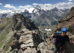 Via Ferrata Monte Emilius - op de top