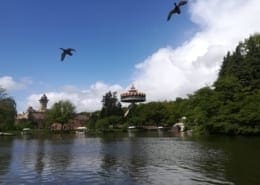 Uitzicht op de Efteling