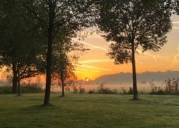 Staycation zonsondergang