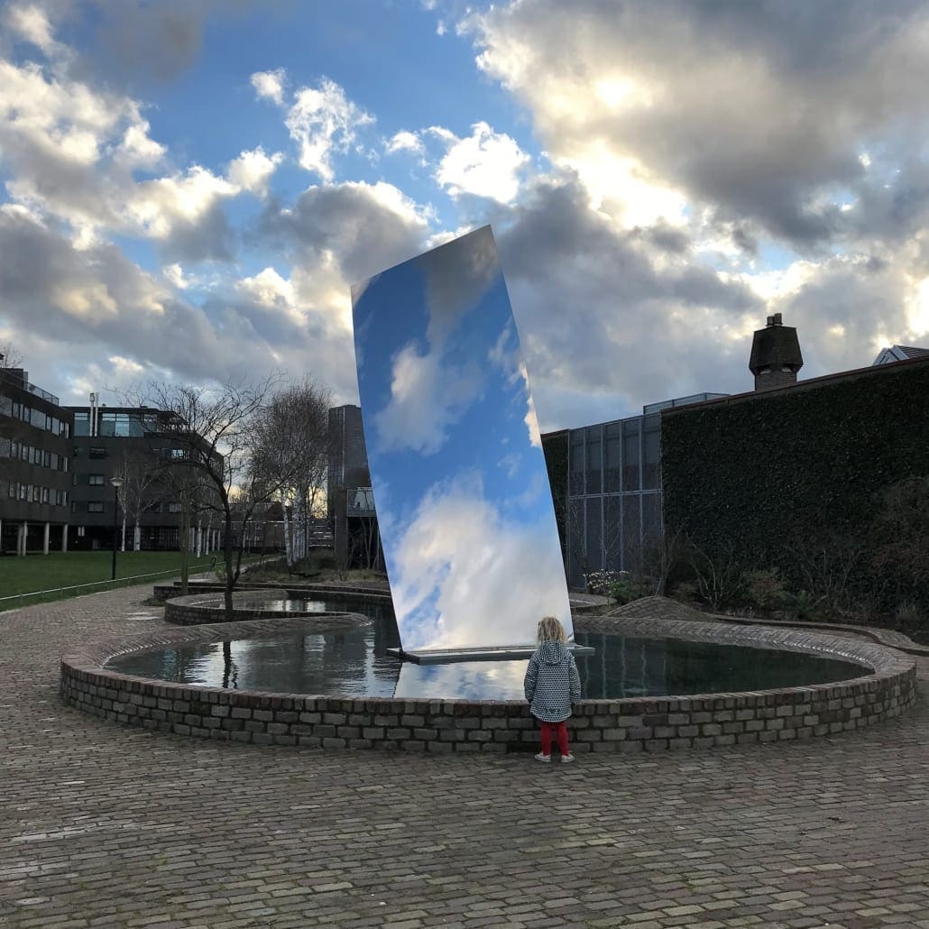 Eindeloos luchten kijken.