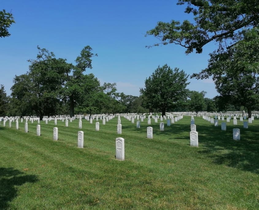 Arlington Cemetery: Eindeloze rijen van vaak onbekende gesneuvelden