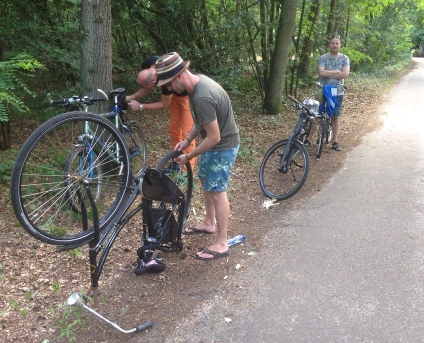 Pech onderweg: altijd een plaksetje mee!