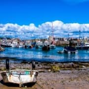 Strand in Zuid-Engeland Strand in Zuid-Engeland