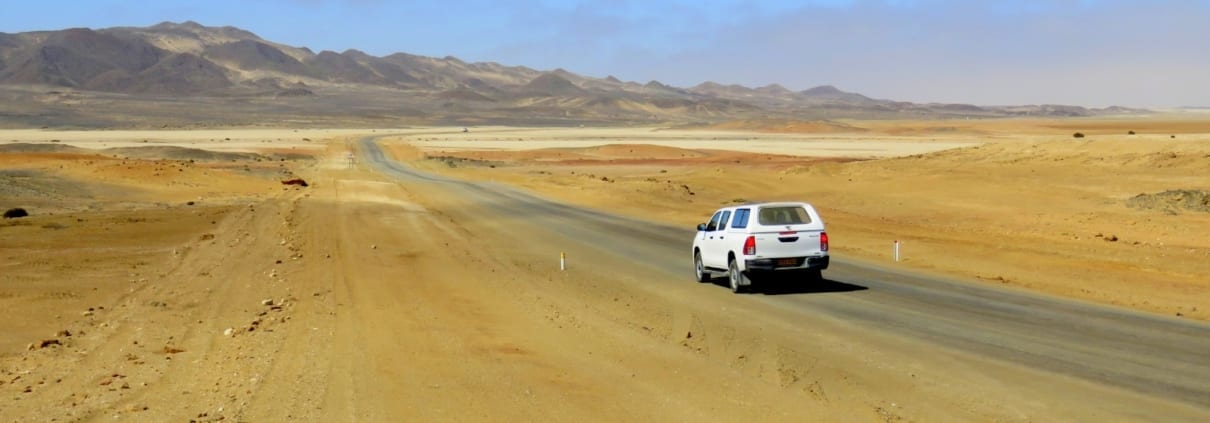 Onderweg langs de Skeleton Coast