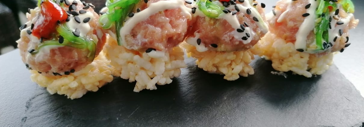 Krokante sushi @ Valenzia