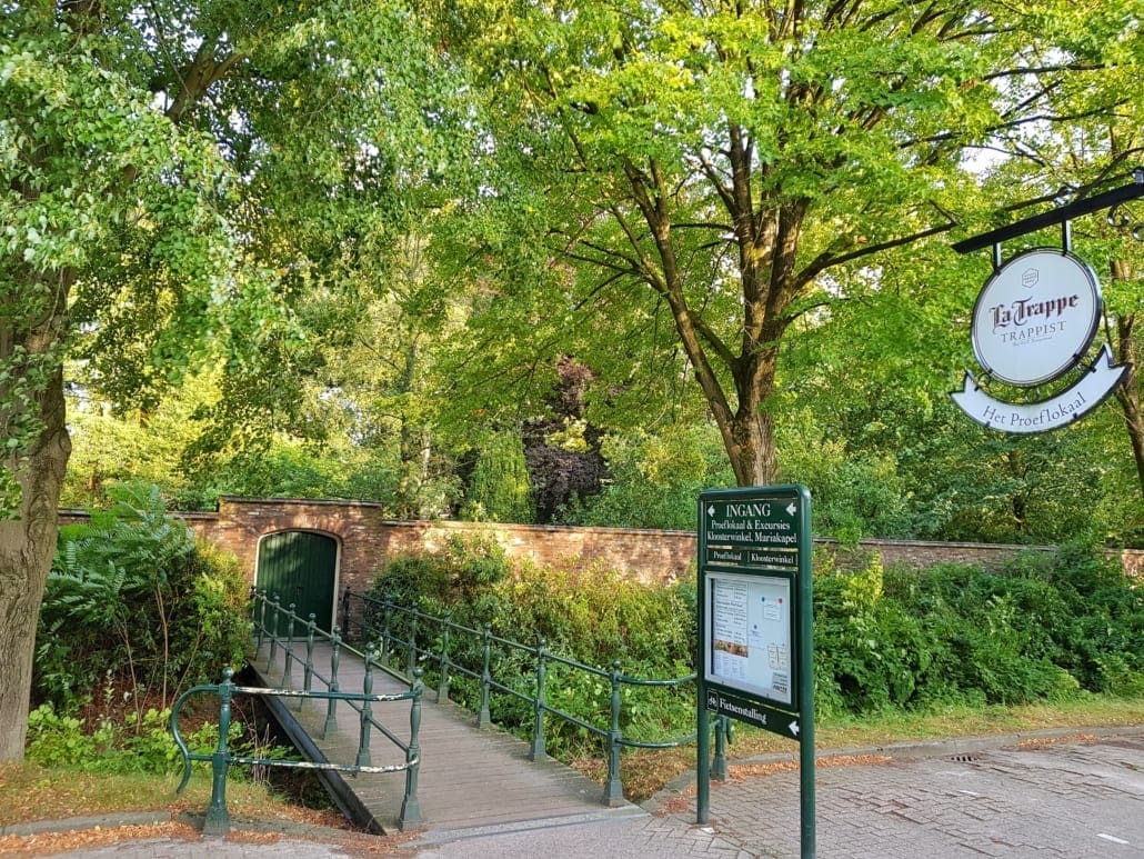 Trappistenroute: toegang naar Proeflokaal