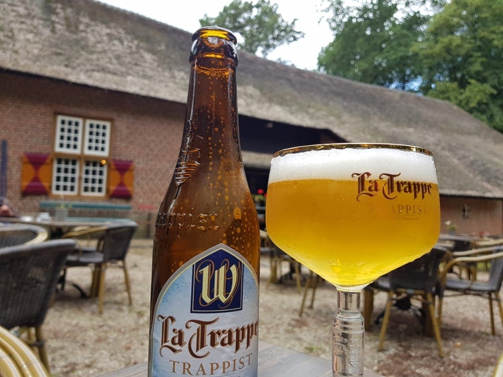 Trappistenroute: witte trappist...heerlijk!