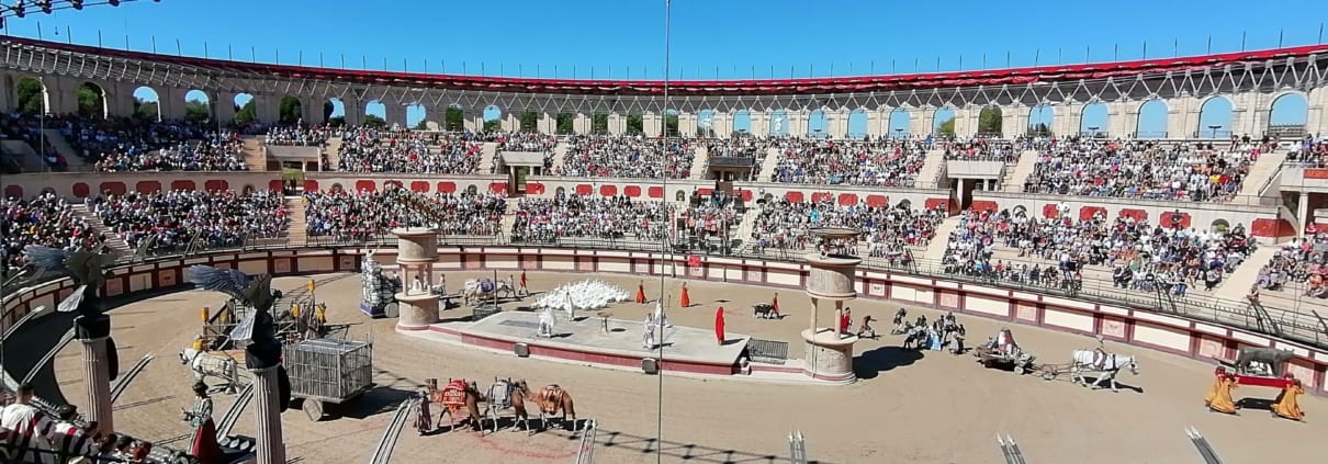 Circusspelen tijdens Le Signe du Triomphe