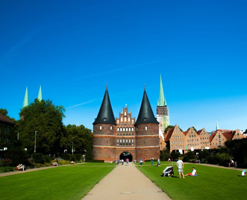 De grootste toeristentrekker van Lübeck: de Holstentor