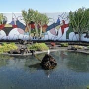 Tuin van Fundación César Manrique Tuin van Fundación César Manrique op Lanzarote