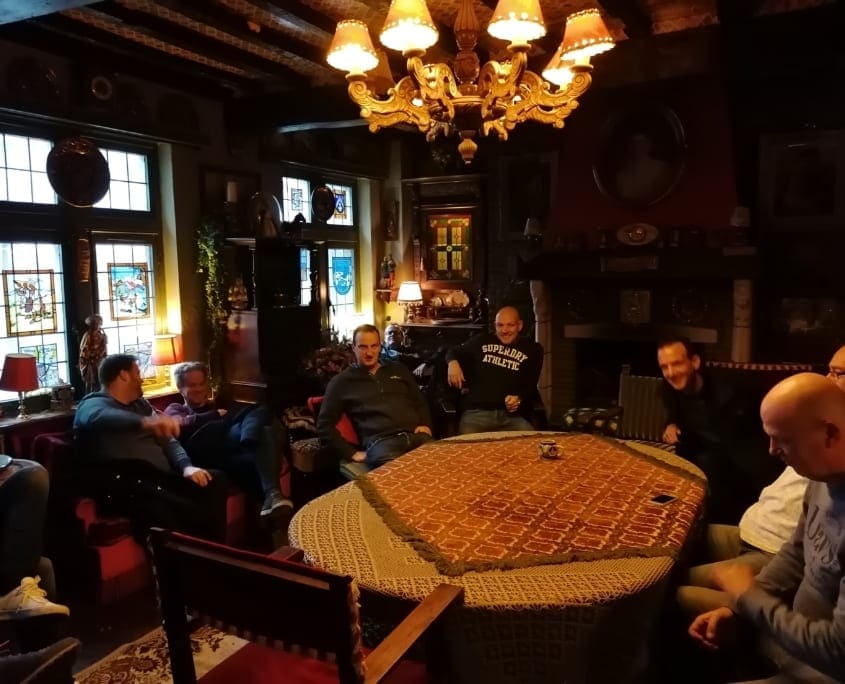 Start van de biertour