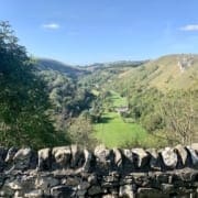 Heerlijke uitzichten vanaf de Monsal Trail Heerlijke uitzichten vanaf de Monsal Trail