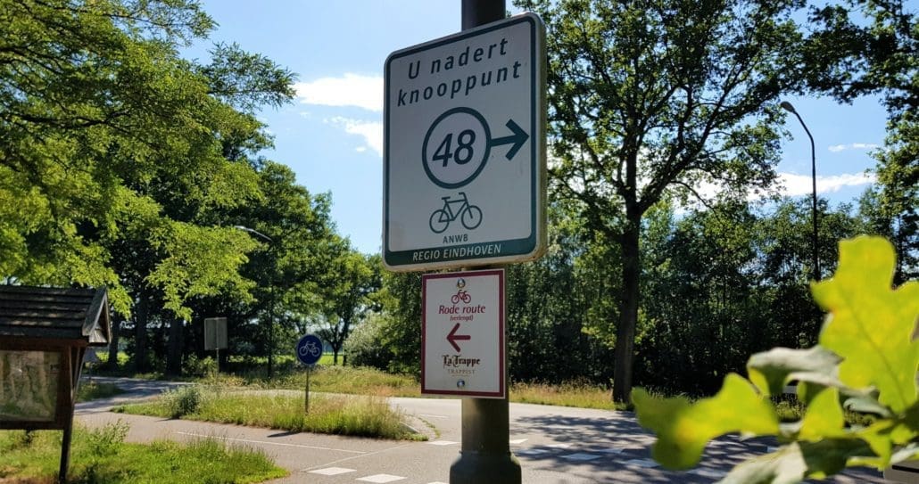 Verlengde rode La Trappe route