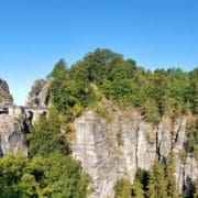 Bastei in de Sächsische Schweiz