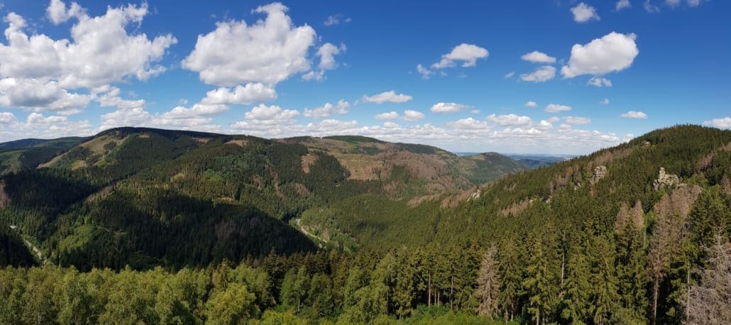 Bergen en dalen in de Harz