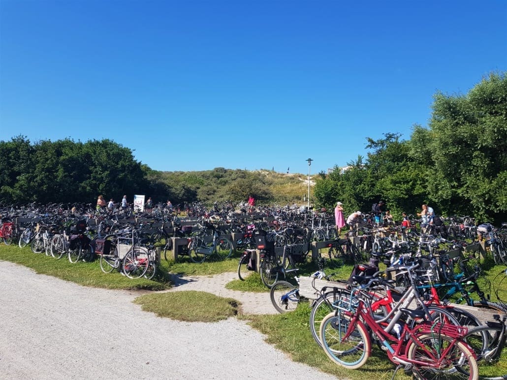 Fietsen is populair op Schiermonnikoog
