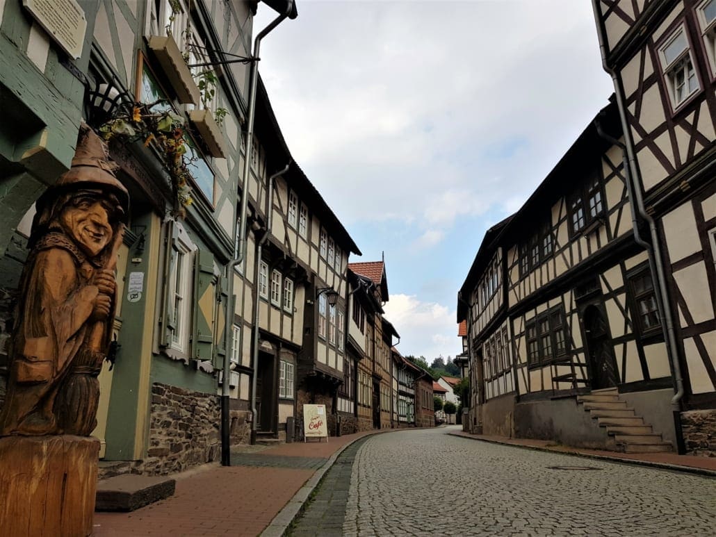 Heks en vakwerk in de Harz
