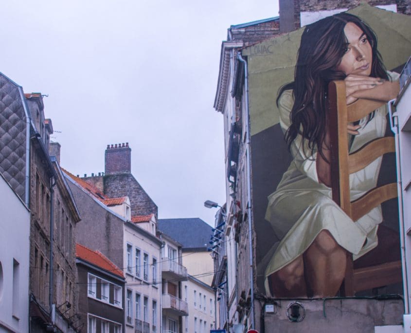 De fraaie streetart van Boulonge-sur-Mer.