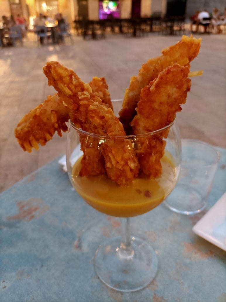 Pollo crujiente Quattros