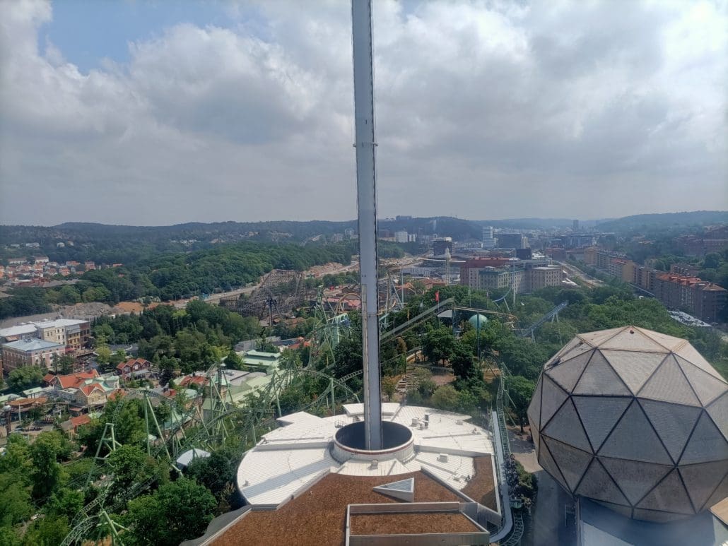 Liseberg uitzicht