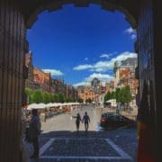 De Oude Markt in al zijn glorie. De Oude Markt in al zijn glorie.