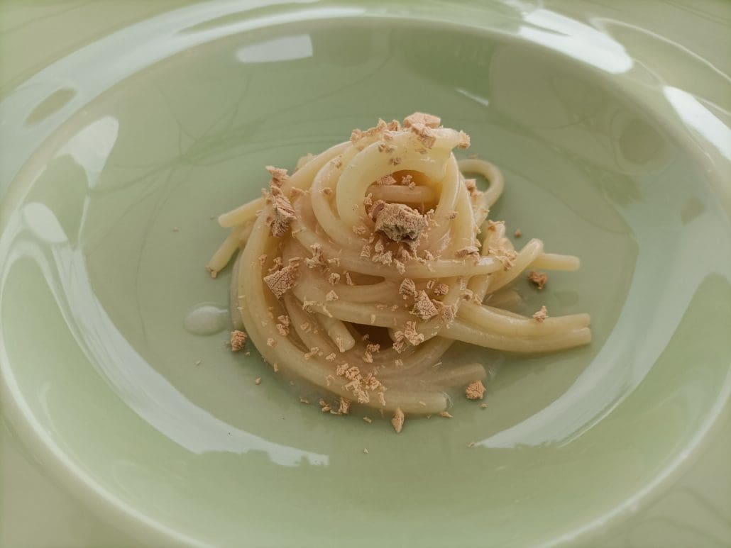 Spaghettoni, Butter, Brewer’s Yeast